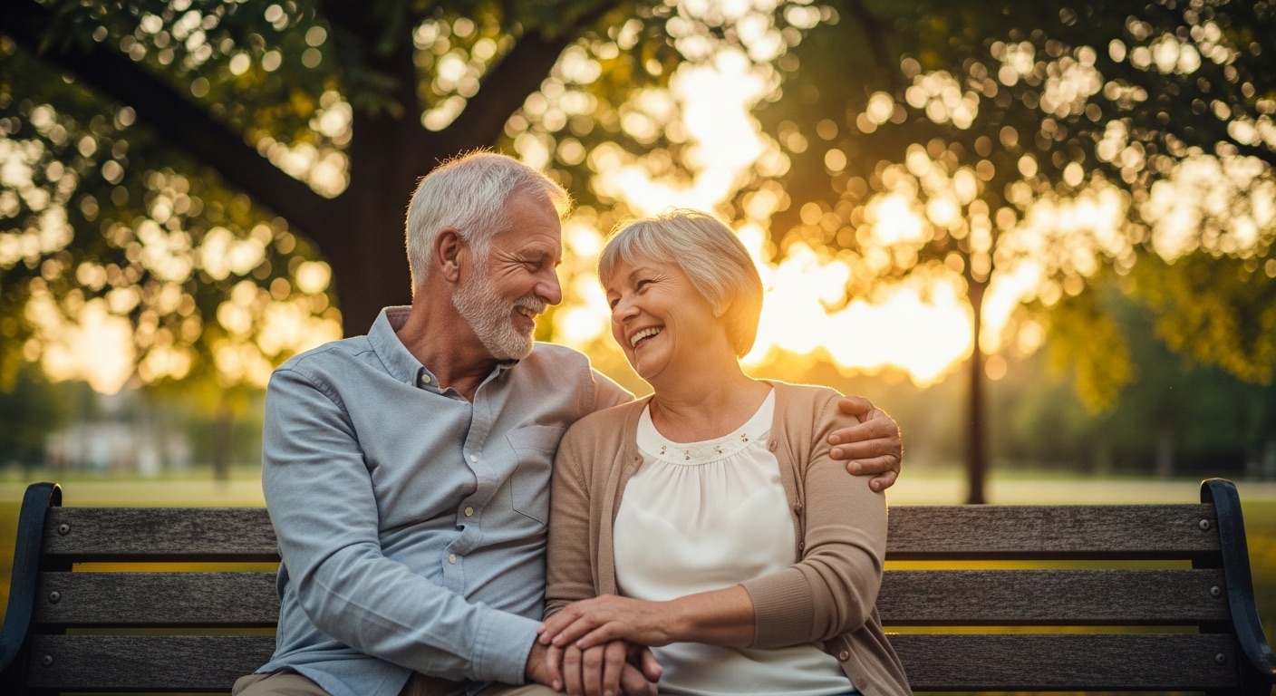 A warm portrait in evening light