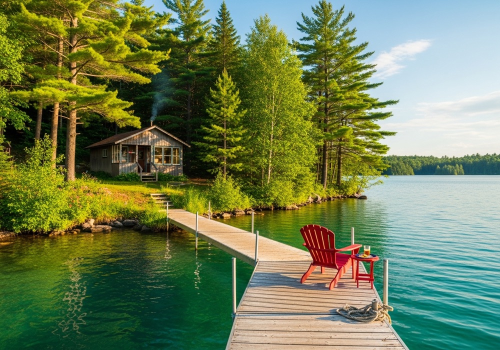 Summers at the lake